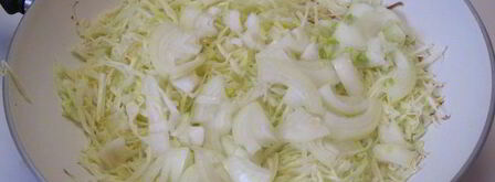 постные лепешки с капустой. Шаг 6