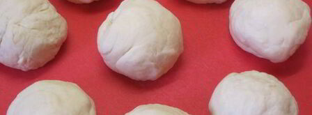 постные лепешки с капустой. Шаг 8