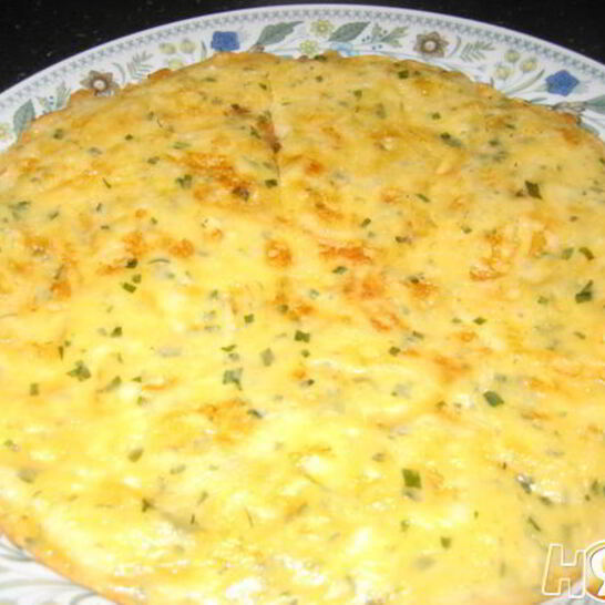 Рецепт простой сырной лепешки