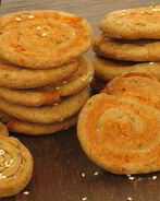 Ржаные пряные лепешки