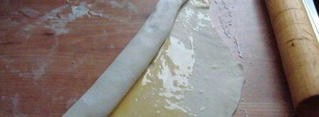 слоеные лепешки. Шаг 3