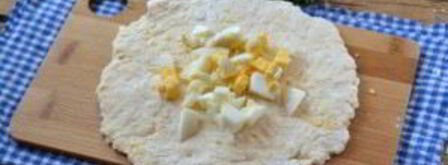 сырные лепешки на кефире. Шаг 5