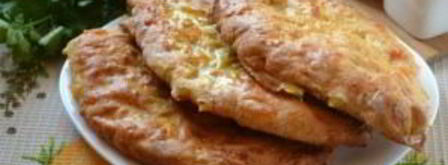 сырные лепешки на кефире. Шаг 7