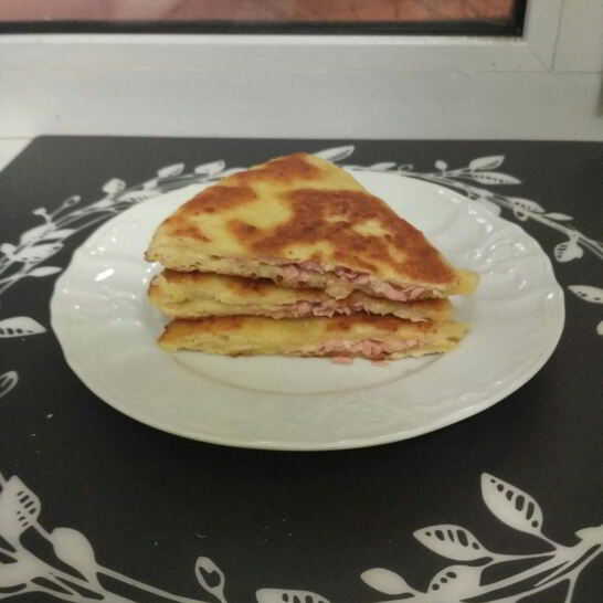 Рецепт сырные лепешки за 5 минут