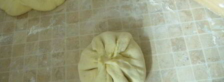 творожные лепешки с творогом и икрой. Шаг 4