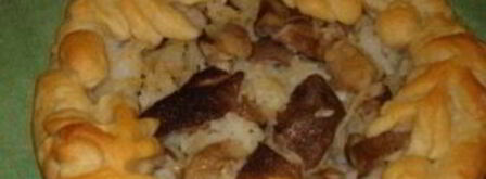 внушительный расстегай лепешкой. Шаг 6