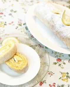 Лимонный рулет