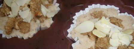 абрикосовые маффины с миндальным штрейзелем. Шаг 8