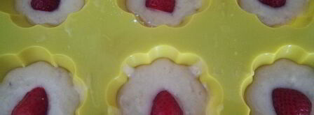 бананово-клубничные маффины. Шаг 5