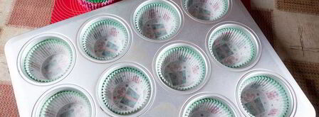 банановые маффины с корицей. Шаг 10