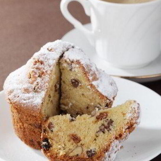 Рецепт банановые маффины с шоколадными чипсами и грецкими орехами