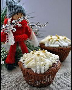 Кофейно-шоколадные маффины