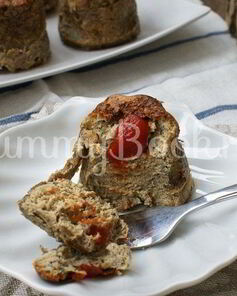 Курино-грибные маффины