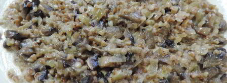 куриные маффины с гречкой и грибами. Шаг 2