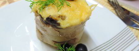 куриные маффины с гречкой и грибами. Шаг 9