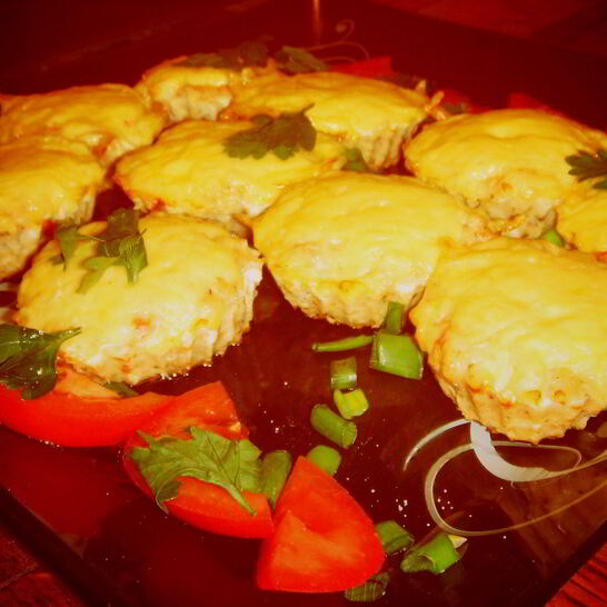 Рецепт куриные маффины