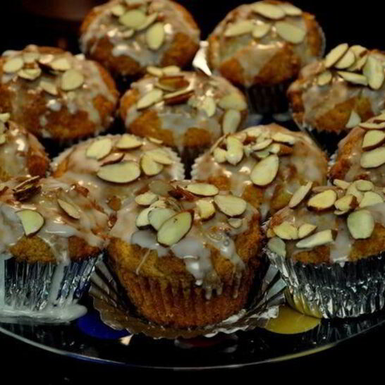 Рецепт лимонно-миндальные маффины