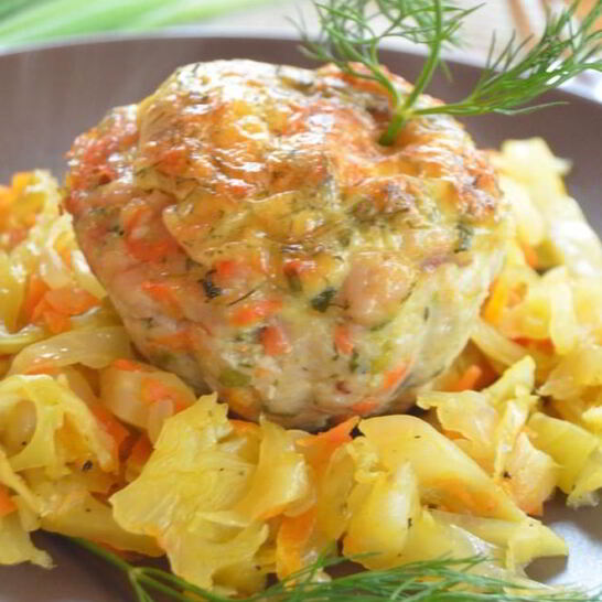 Рецепт маффины из индейки с укропом