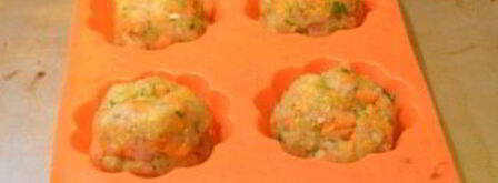 маффины из индейки с укропом. Шаг 3