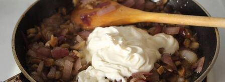 маффины из кабачков с грибами. Шаг 3