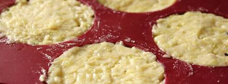 маффины из кабачков с грибами. Шаг 6