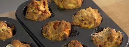 маффины с брынзой и помидорами. Шаг 8