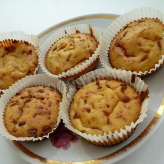 Рецепт маффины с горчицей и пармезаном