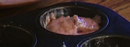 маффины с гречневыми хлопьями и вишней. Шаг 9