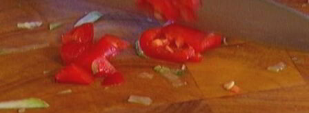 маффины с кабачком, фетой и зеленым луком. Шаг 4