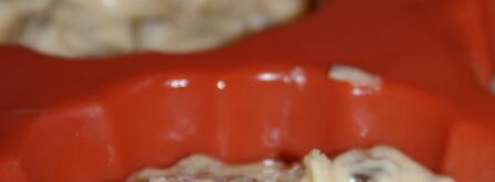 маффины с малиновым кремом и шоколадом. Шаг 7