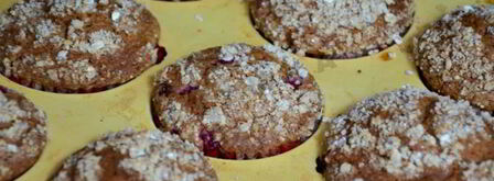 маффины с овсяными хлопьями и смородиной. Шаг 8