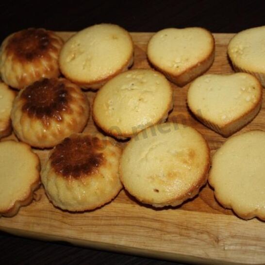 Рецепт маффины с пудингом