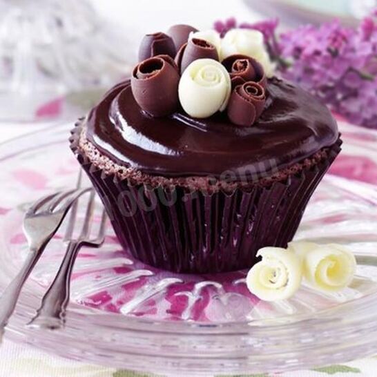 Рецепт маффины с шоколадным ликером