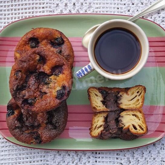 Рецепт маффины с шоколадом и аронией