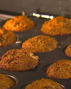 Маффины с шоколадом и грецкими орехами