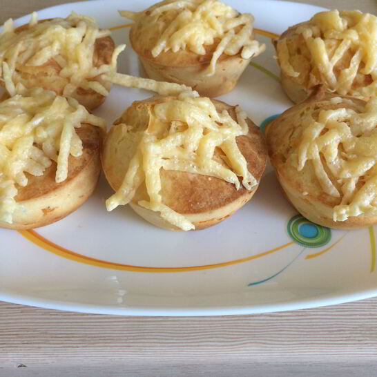 Рецепт маффины с сыром