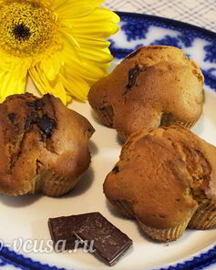 Маффины с вареной сгущенкой