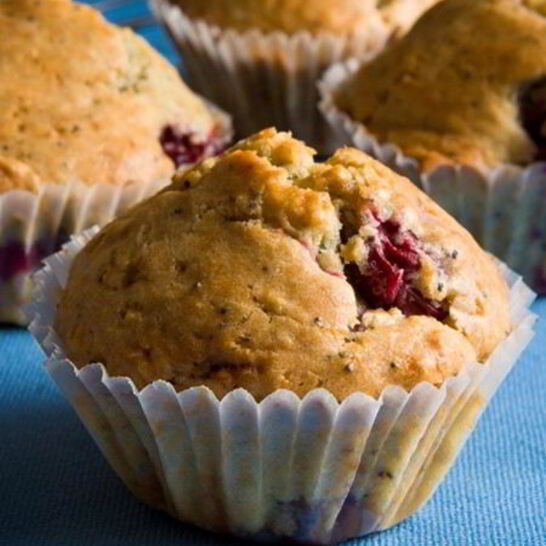 Рецепт маффины с вишней
