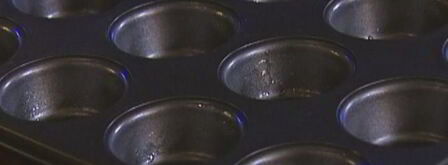 маффины с замороженной черникой и миндалем. Шаг 9