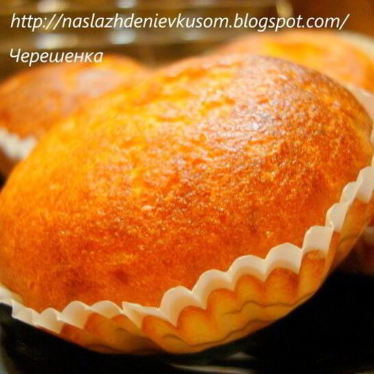 Рецепт маффины творожные