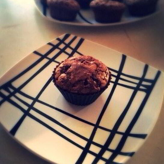 Рецепт простые шоколадные маффины