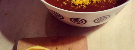 шоколадные маффины с апельсином и грецкими орехами. Шаг 5