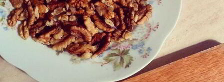 шоколадные маффины с апельсином и грецкими орехами. Шаг 6