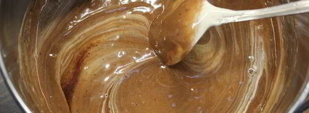 шоколадные маффины с халвой. Шаг 2