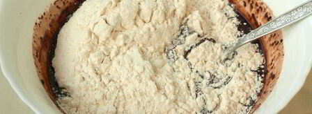 шоколадные маффины с малиной. Шаг 3