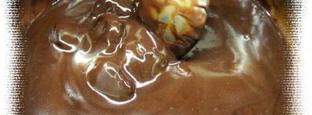 шоколадные маффины с орехами и клюквой. Шаг 2