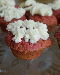 Свекольные маффины