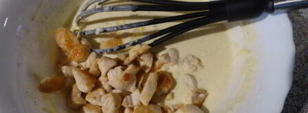 сырные маффины с курочкой. Шаг 8