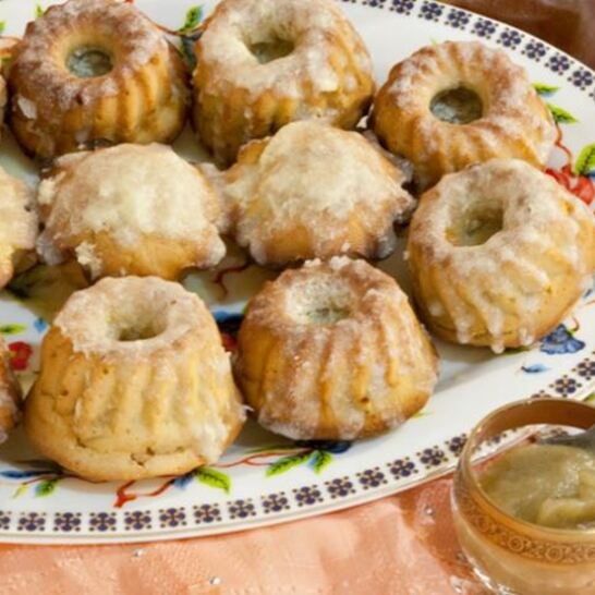 Рецепт яблочно-кардамонные маффины