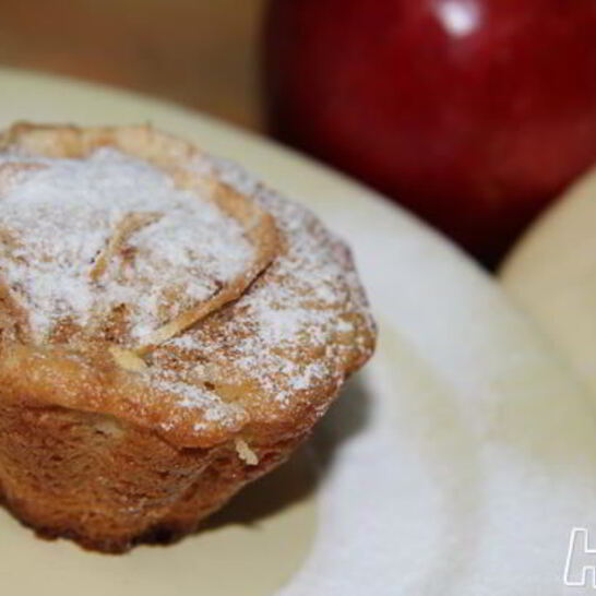 Рецепт яблочные маффины